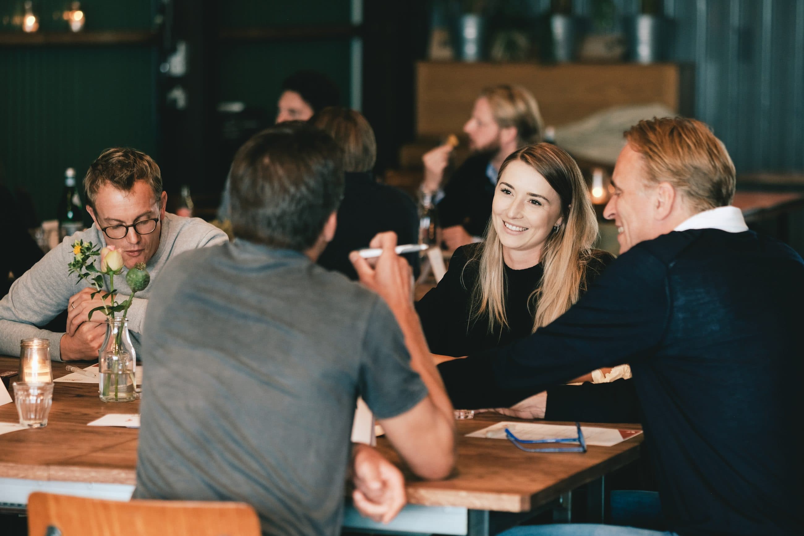 Una sessione di coaching ScaleUp con un team di leadership